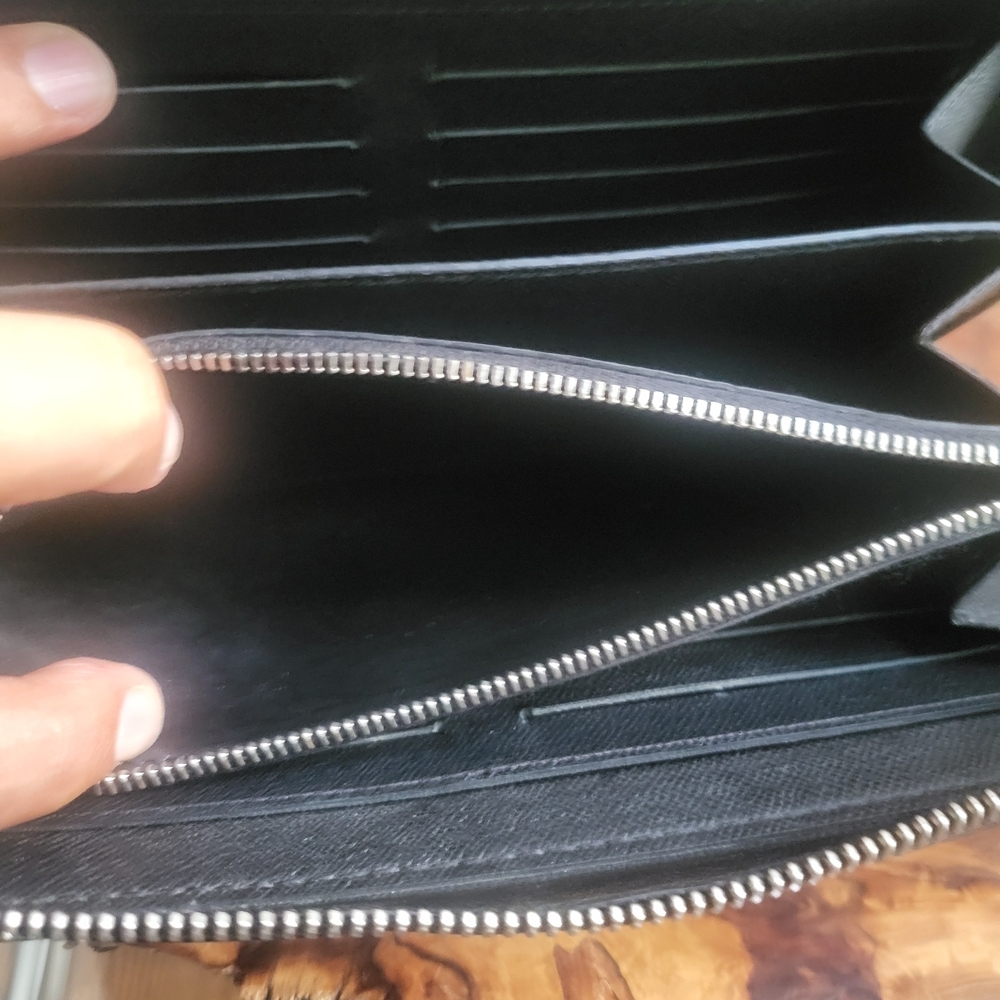 LOUIS VUITTON Zippy XL Long Wallet Travel Case Damier Graphite..w/ COA - Picture 7 of 12
